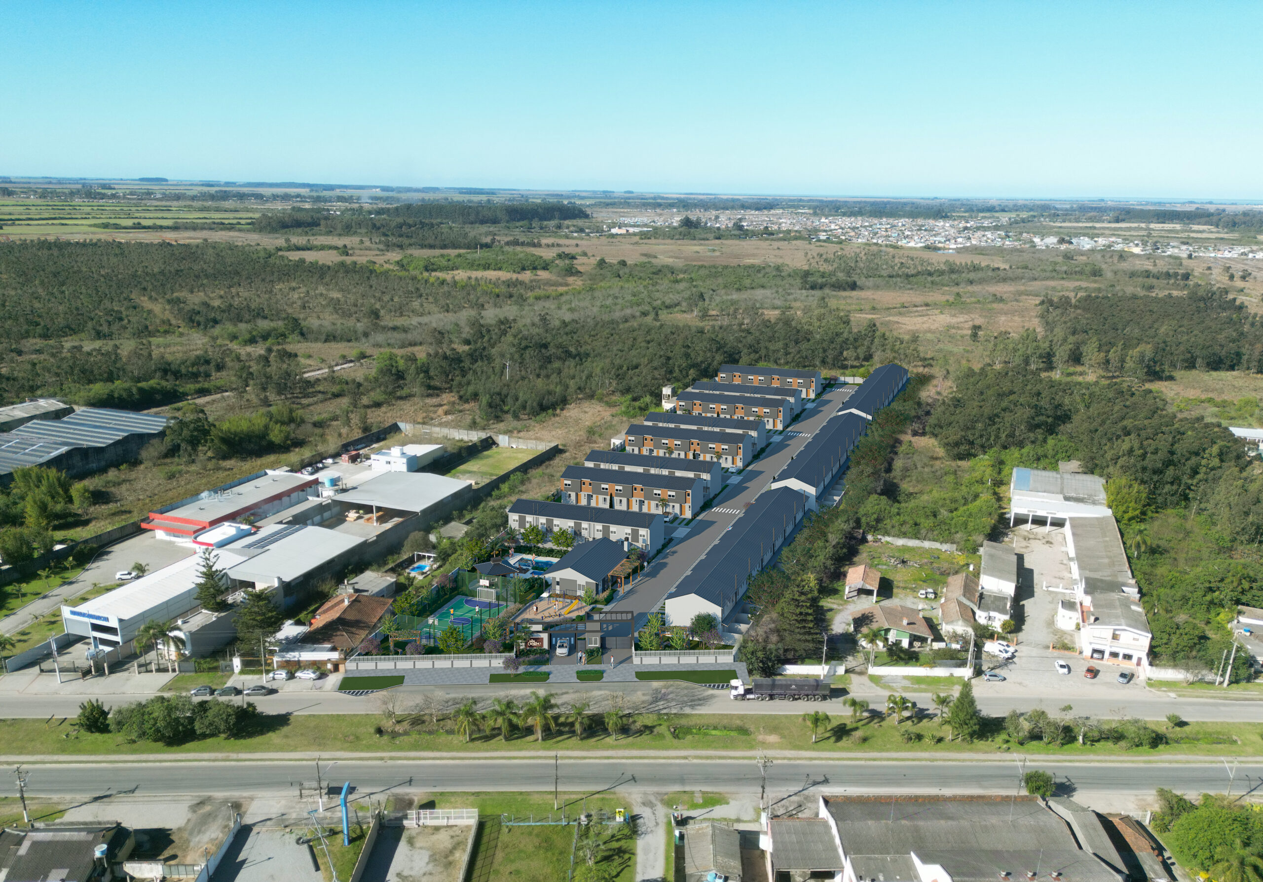 AÉREA DO EMPREENDIMENTO